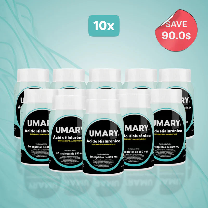 The Original Umary Hyaluronic Acid 30 Caplets 850 mg